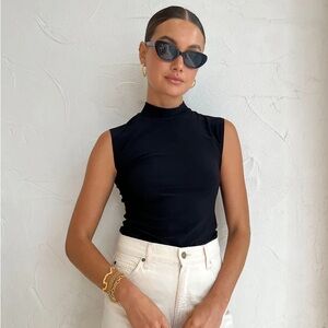 Camilla and Marc Saint Sleeveless Mockneck Top, NWT sold out online